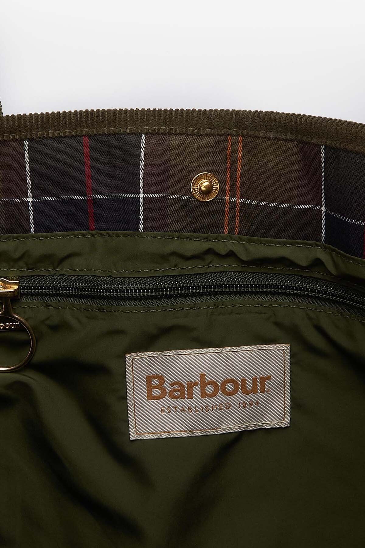 Healy Quilted Tote Bag - OLIVE