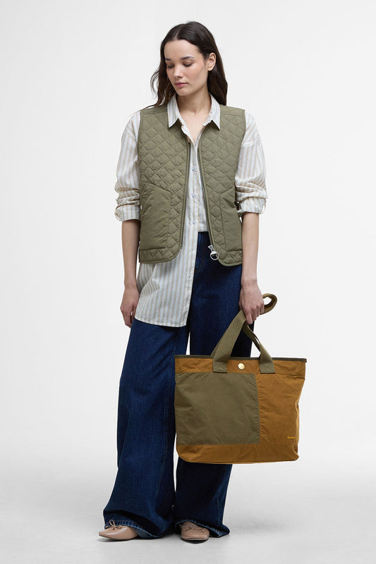 Mya Tote Bag - DUSKY GREEN