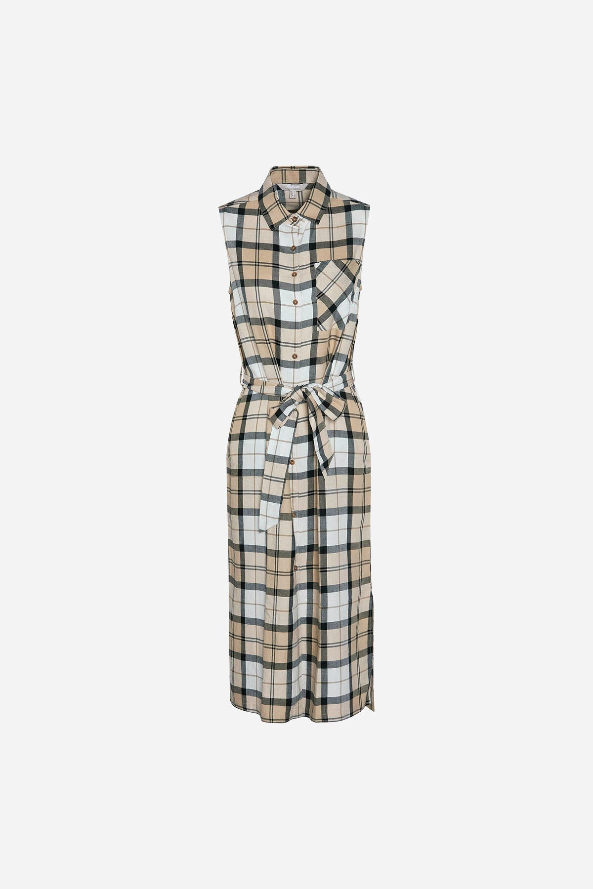 Agnes Midi Dress - SAFARI DRESS TARTAN
