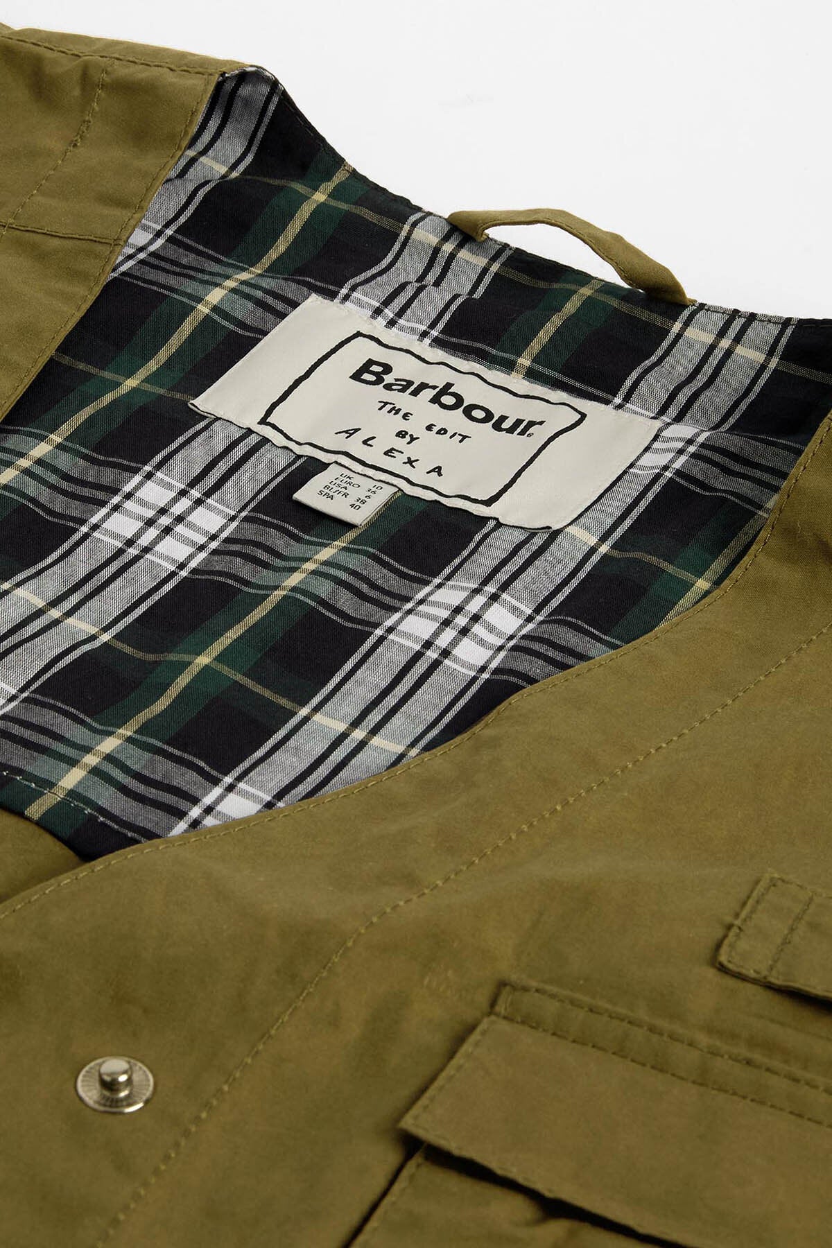 The Edit by Alexa Rebecca Gilet - SEAWEED SALAD/DRESS