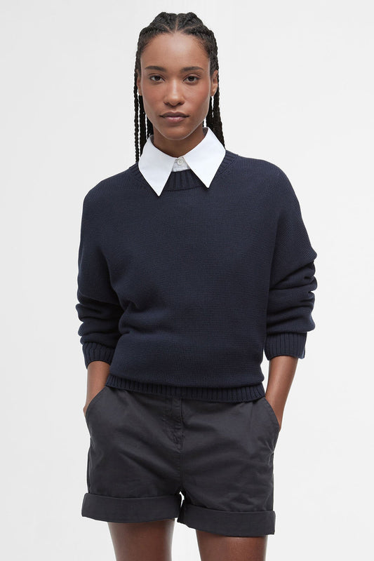 Birdie Knitted Jumper - DARK NAVY