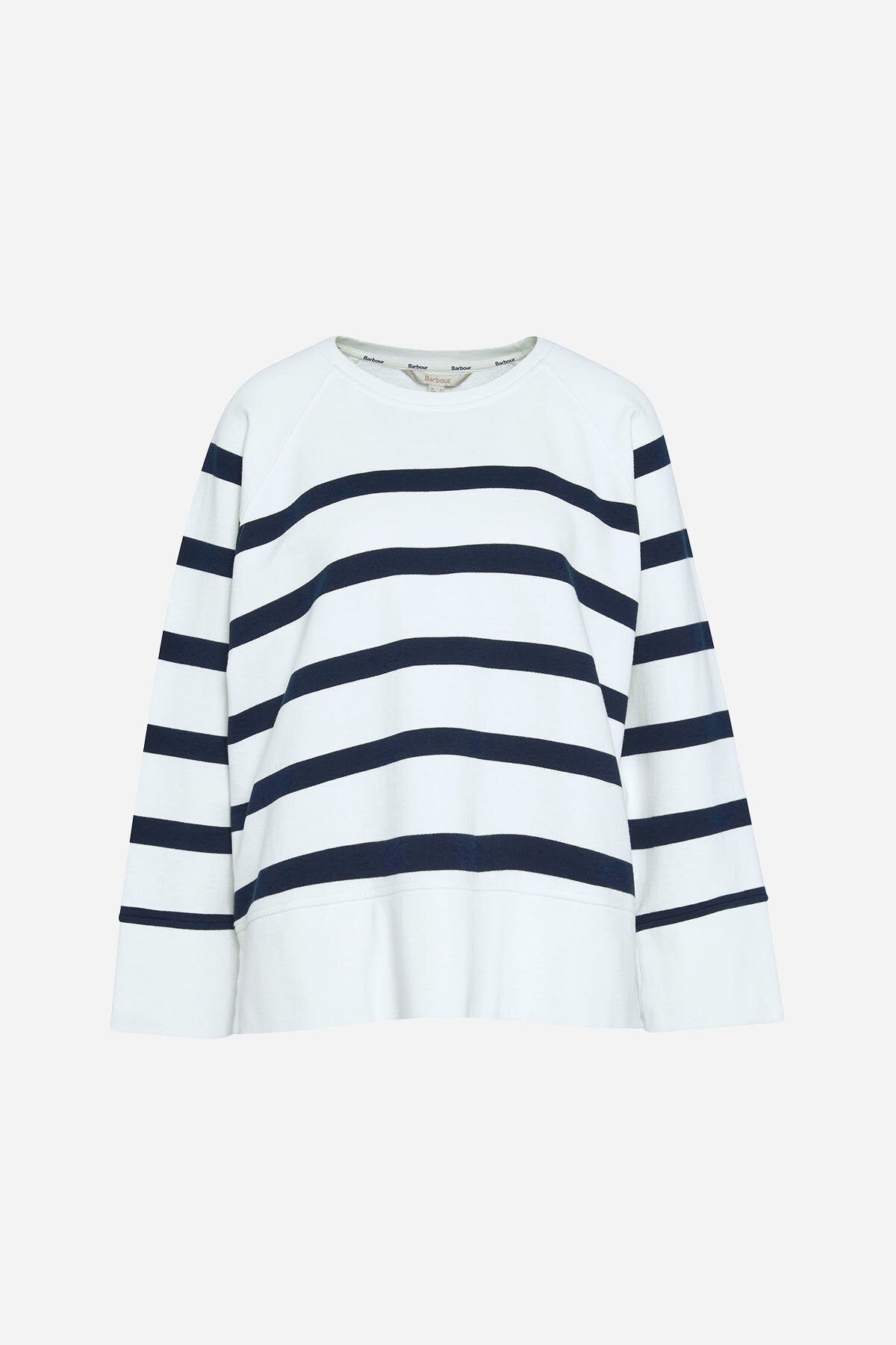 Delaney Striped Sweatshirt - CLOUD STRIPE