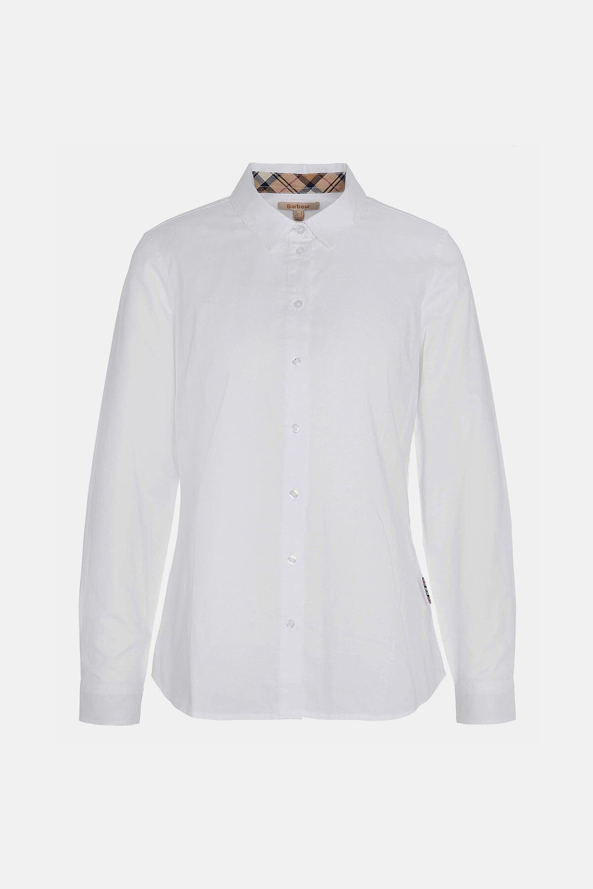 Derwent Shirt - WHITE/HESSIAN TARTAN