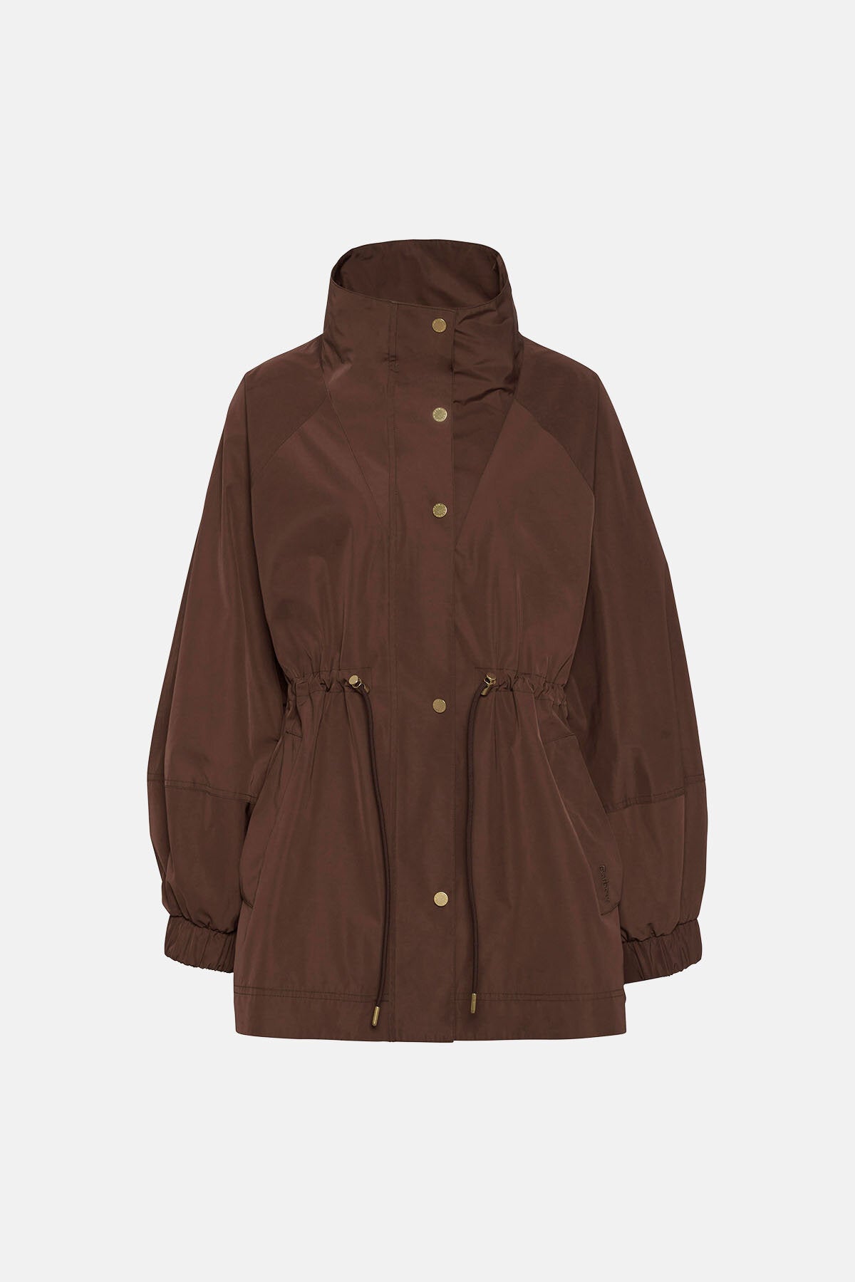 Suri Showerproof Jacket - WALNUT/SAFARI DRESS