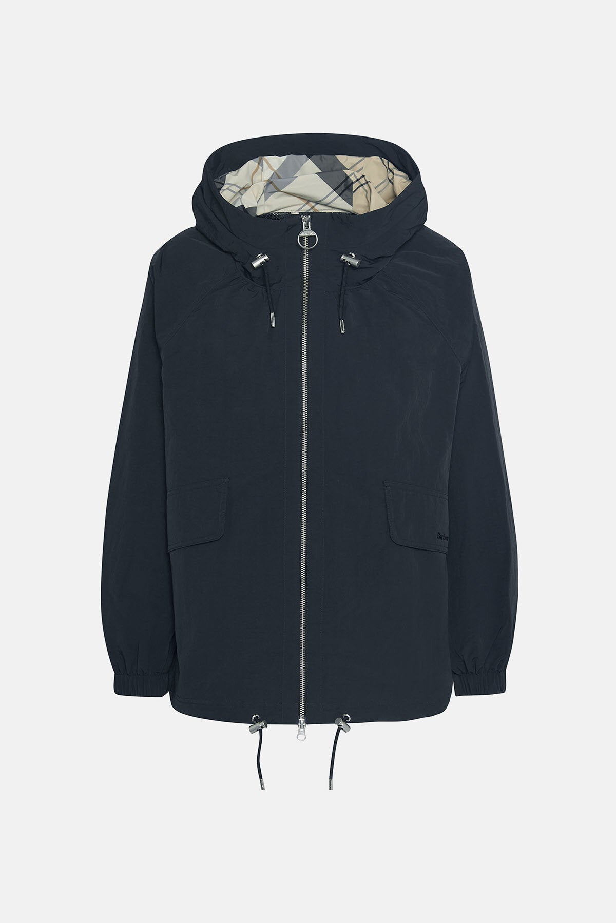 Orson Showerproof Jacket - BLACK/SAFARI DRESS T