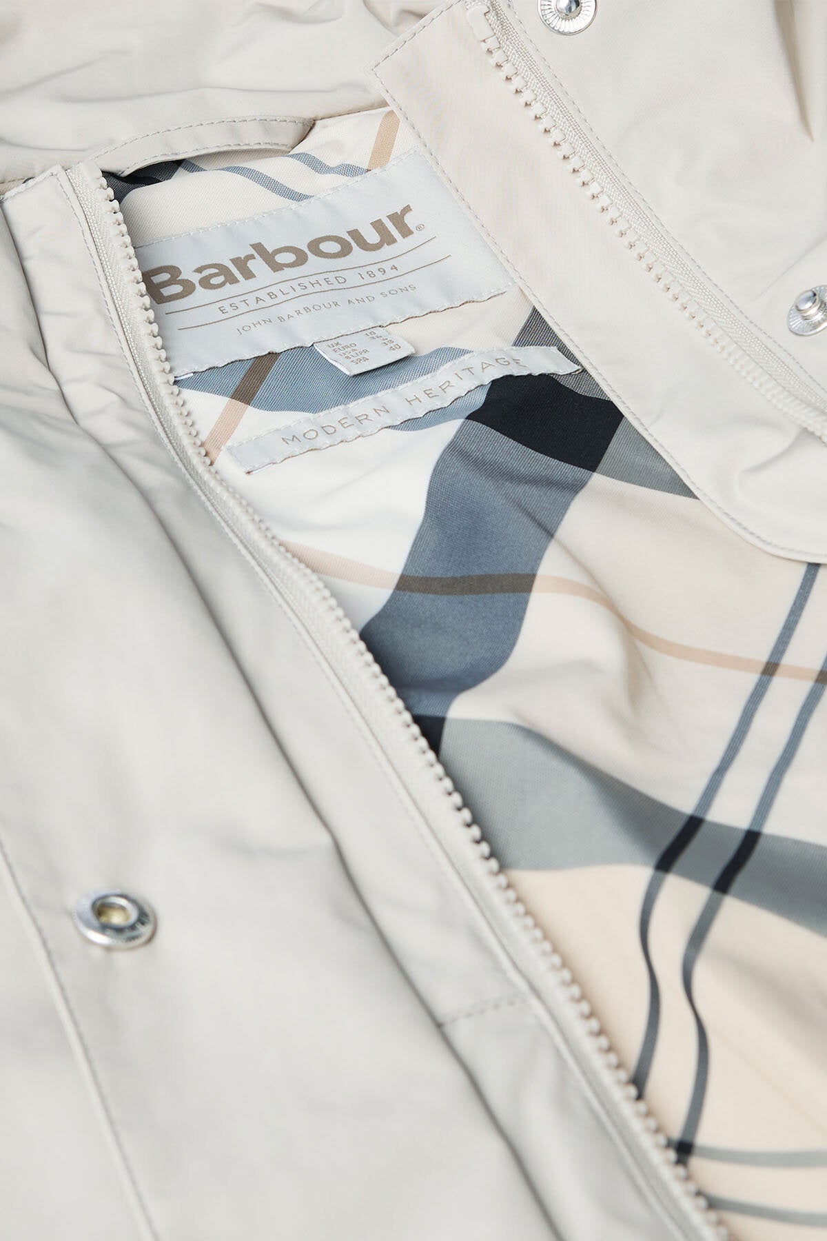 Orson Showerproof Jacket - LIGHT PEARL/SAFARI D