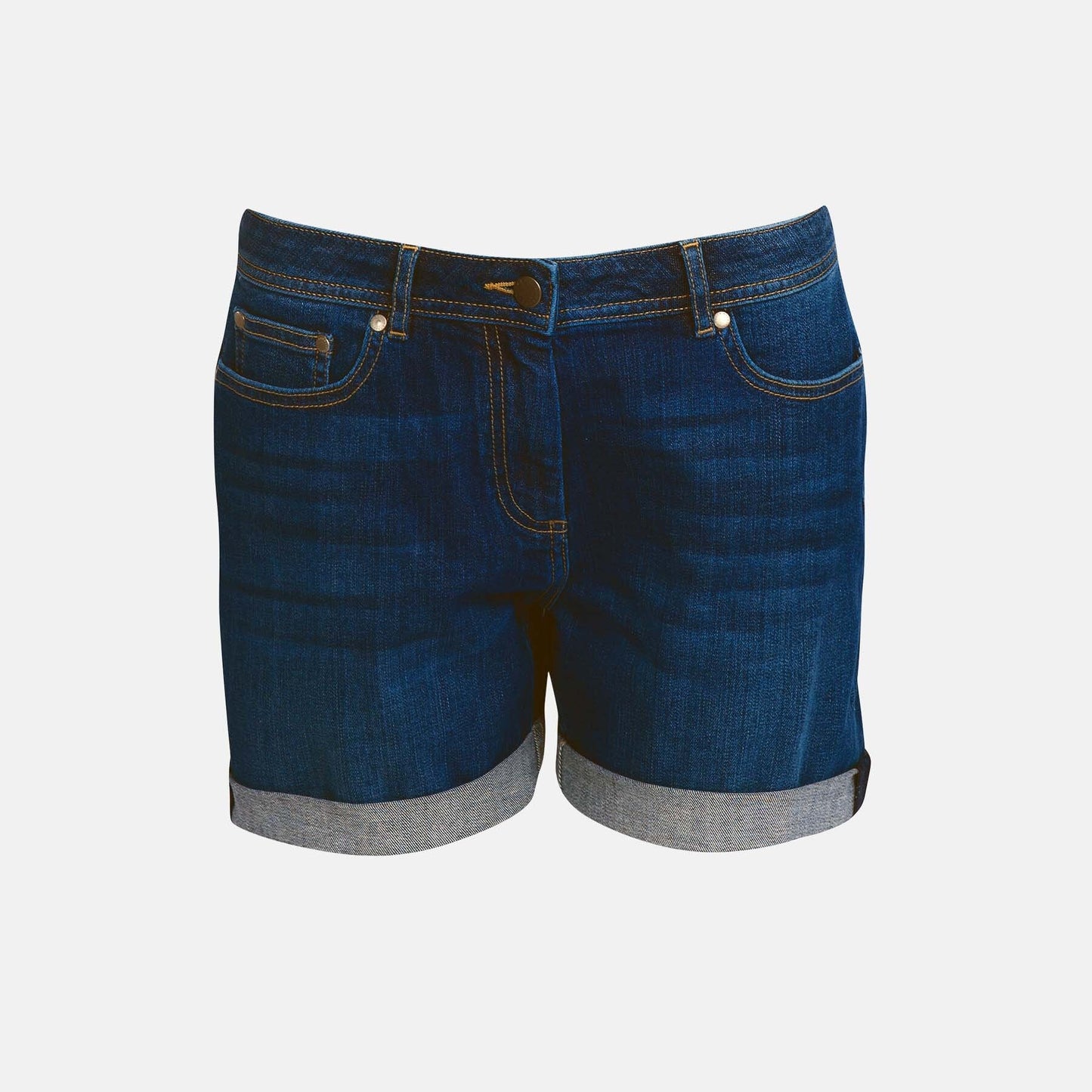 Maddison denim Shorts - AUTHENTIC WASH
