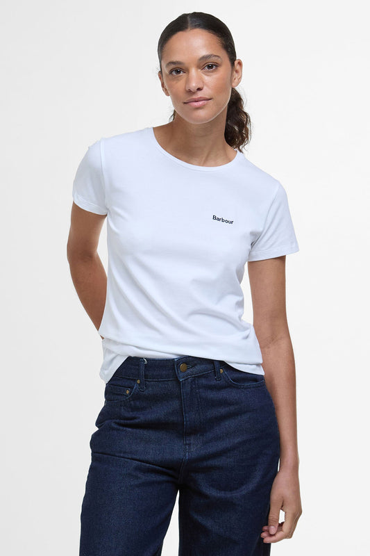 Saltford Logo T-Shirt - WHITE