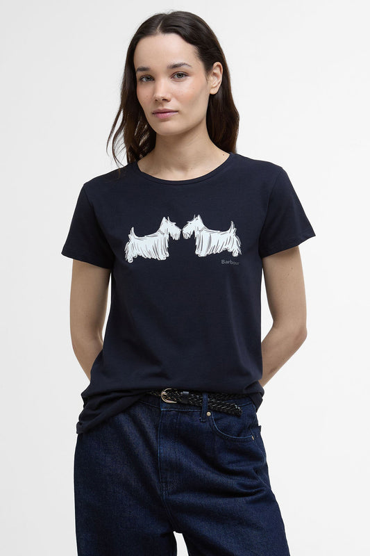 Highlands Graphic T-Shirt - NAVY