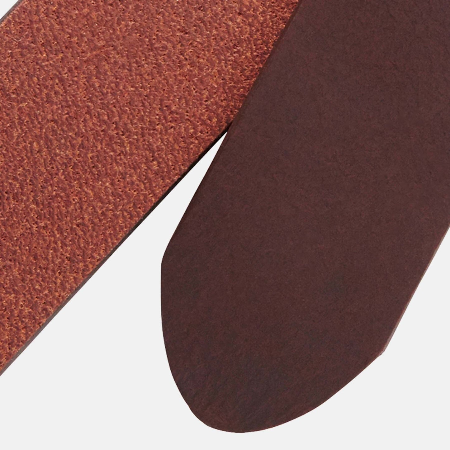 Allanton Leather Belt - BROWN