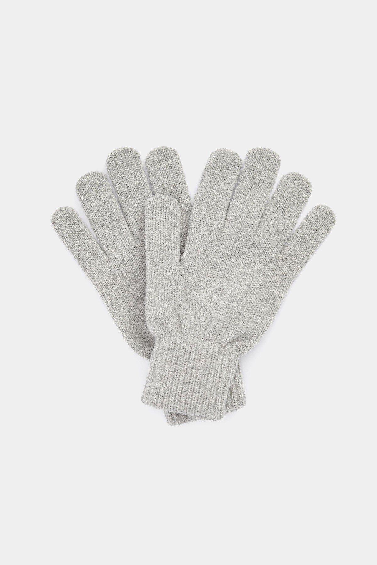 Tartan Scarf & Glove Gift Set - BLUE GRANITE