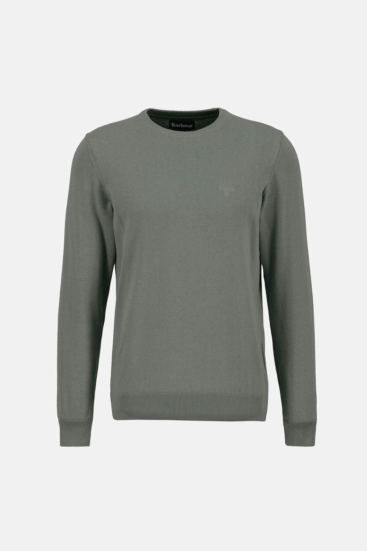 Pima Cotton Crew Neck - AGAVE GREEN