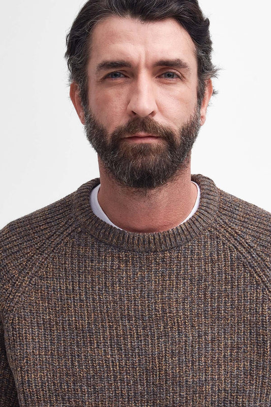 Horseford Crew Neck Jumper - SANDSTONE