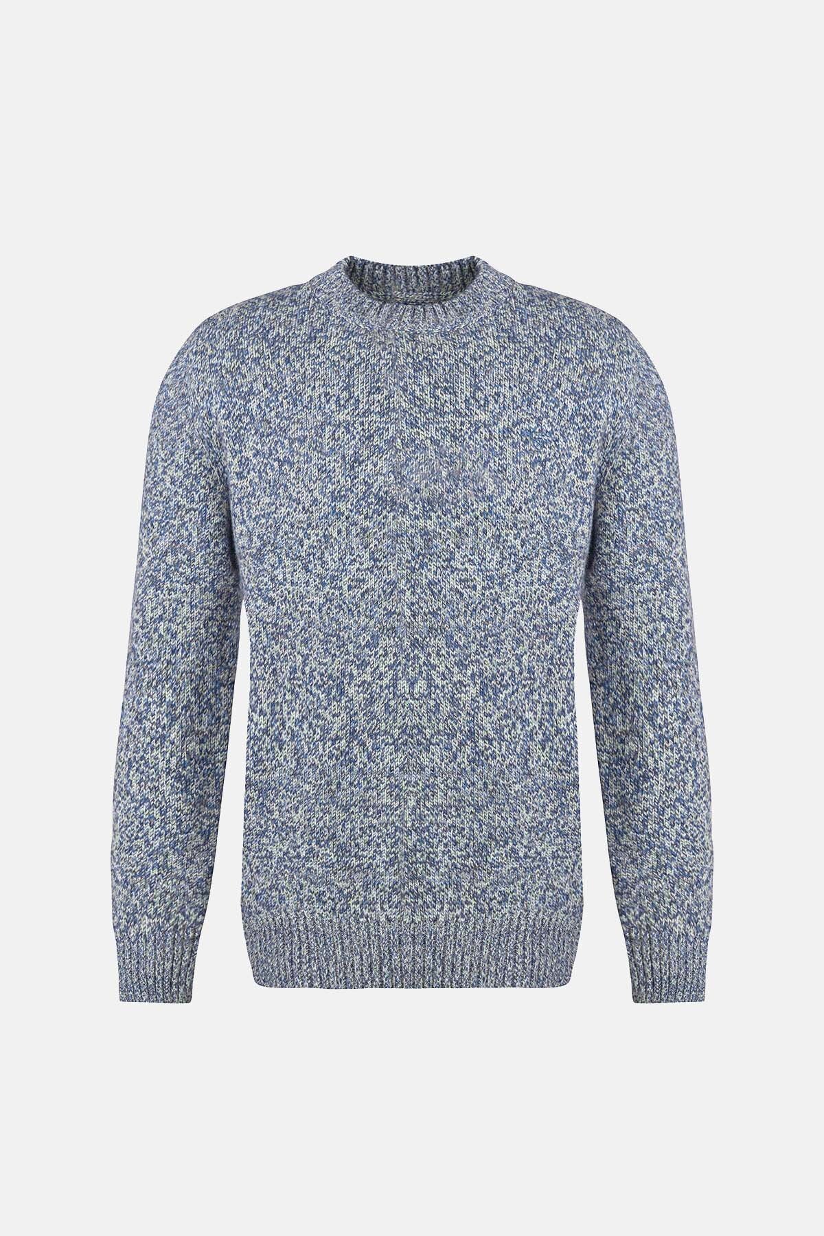 Atley Crew Jumper - BLUE MIX