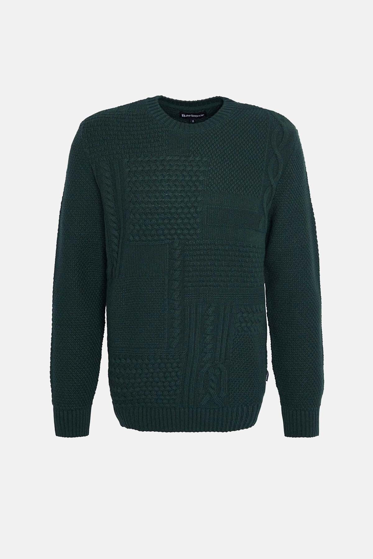 Casey Cable-Knit Jumper - SEAWEED
