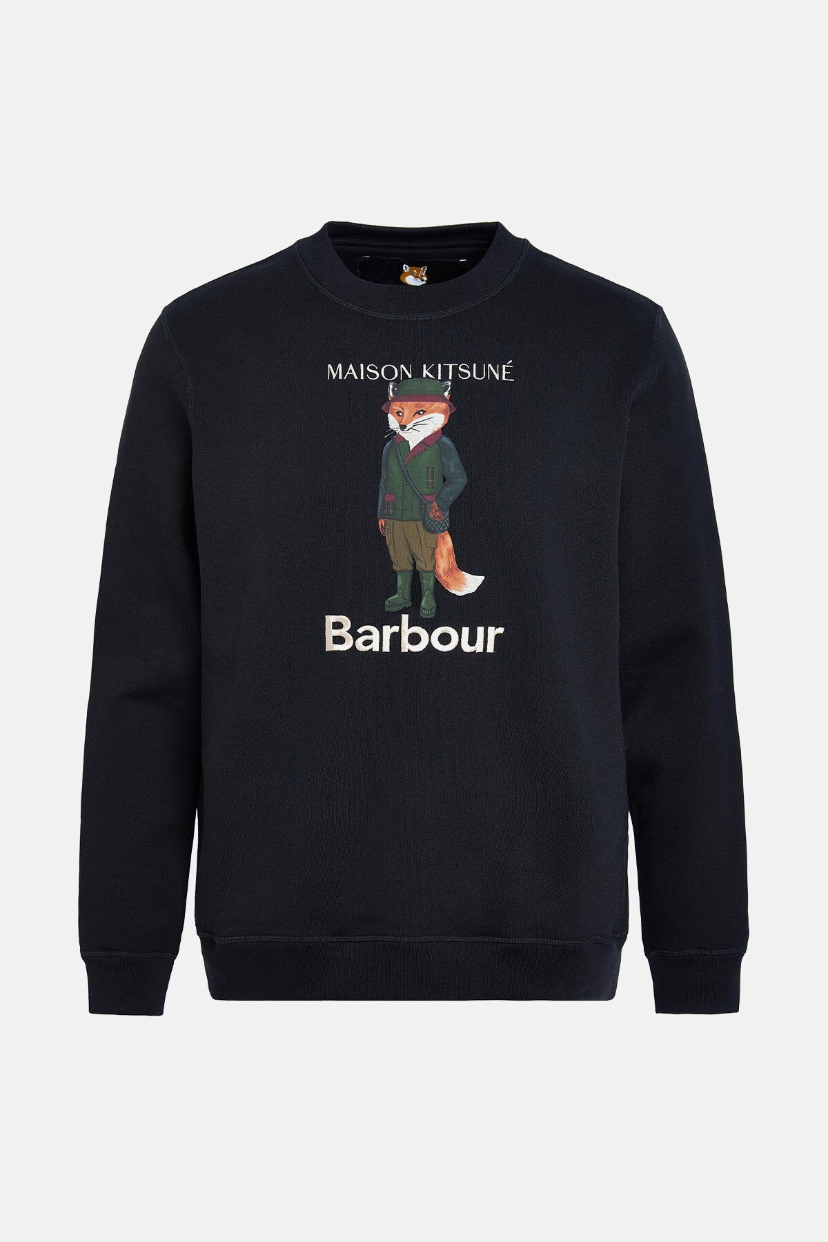 Beaufort Fox Sweatshirt - BLACK