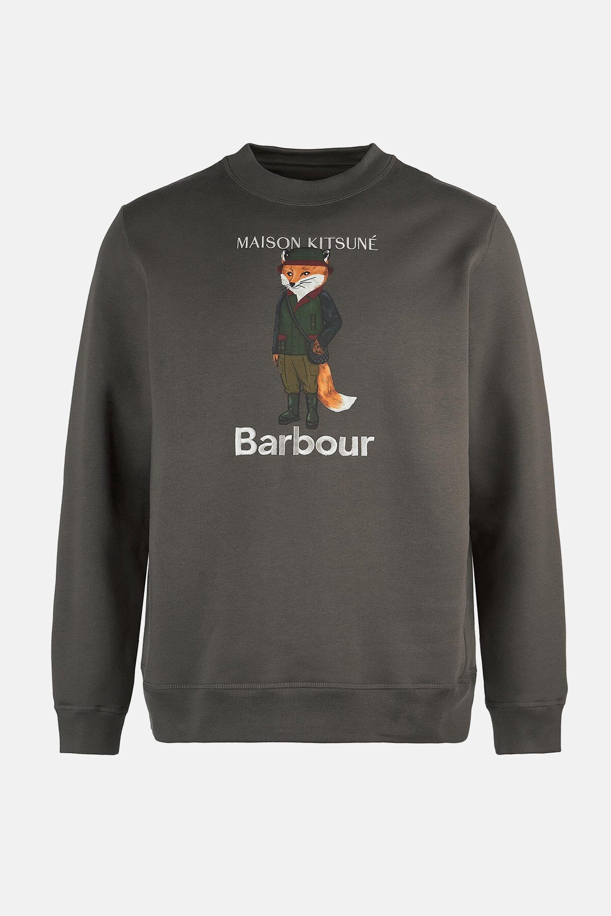 Beaufort Fox Sweatshirt - UNIFORM GREEN