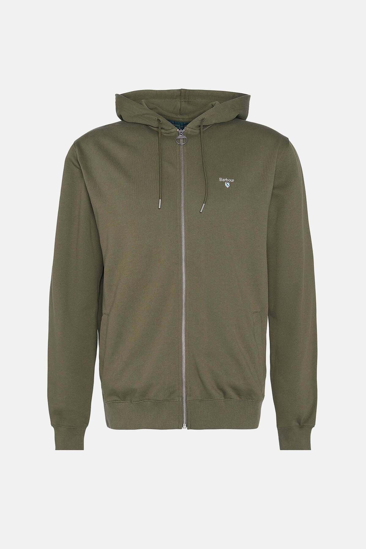 Beckhill Zip-Up Hoodie - MID OLIVE