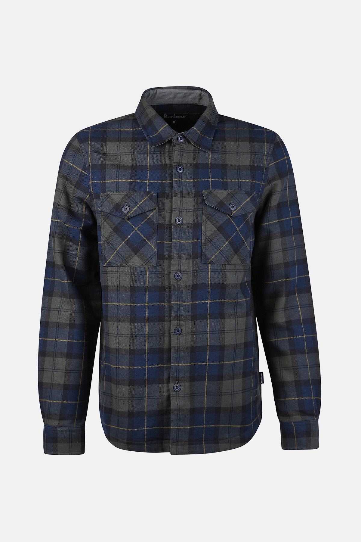 Cannich Overshirt - OLIVE NIGHT TARTAN