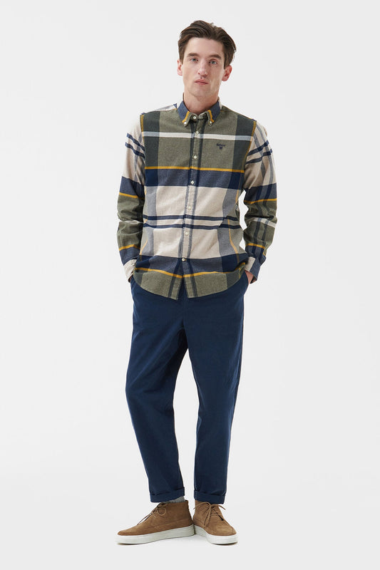 Iceloch Tailored Fit Shirt - FOREST MIST