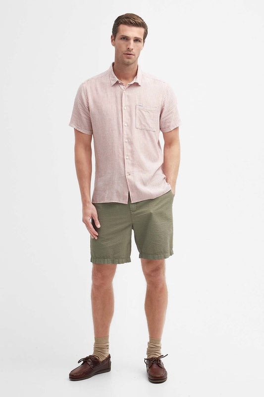 Deerpark Tailored Shirt - PINK CLAY