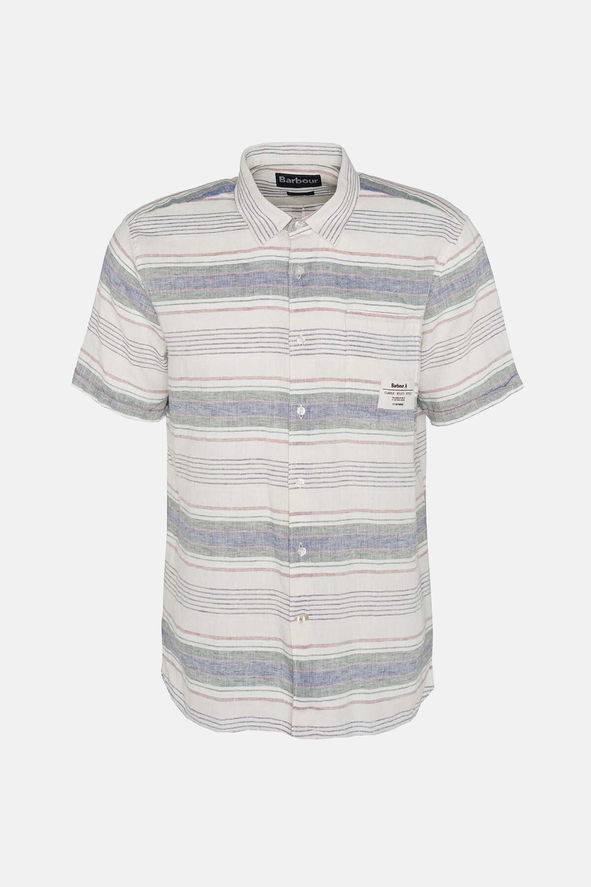 Crimwell Striped Shirt - WHISPER WHITE