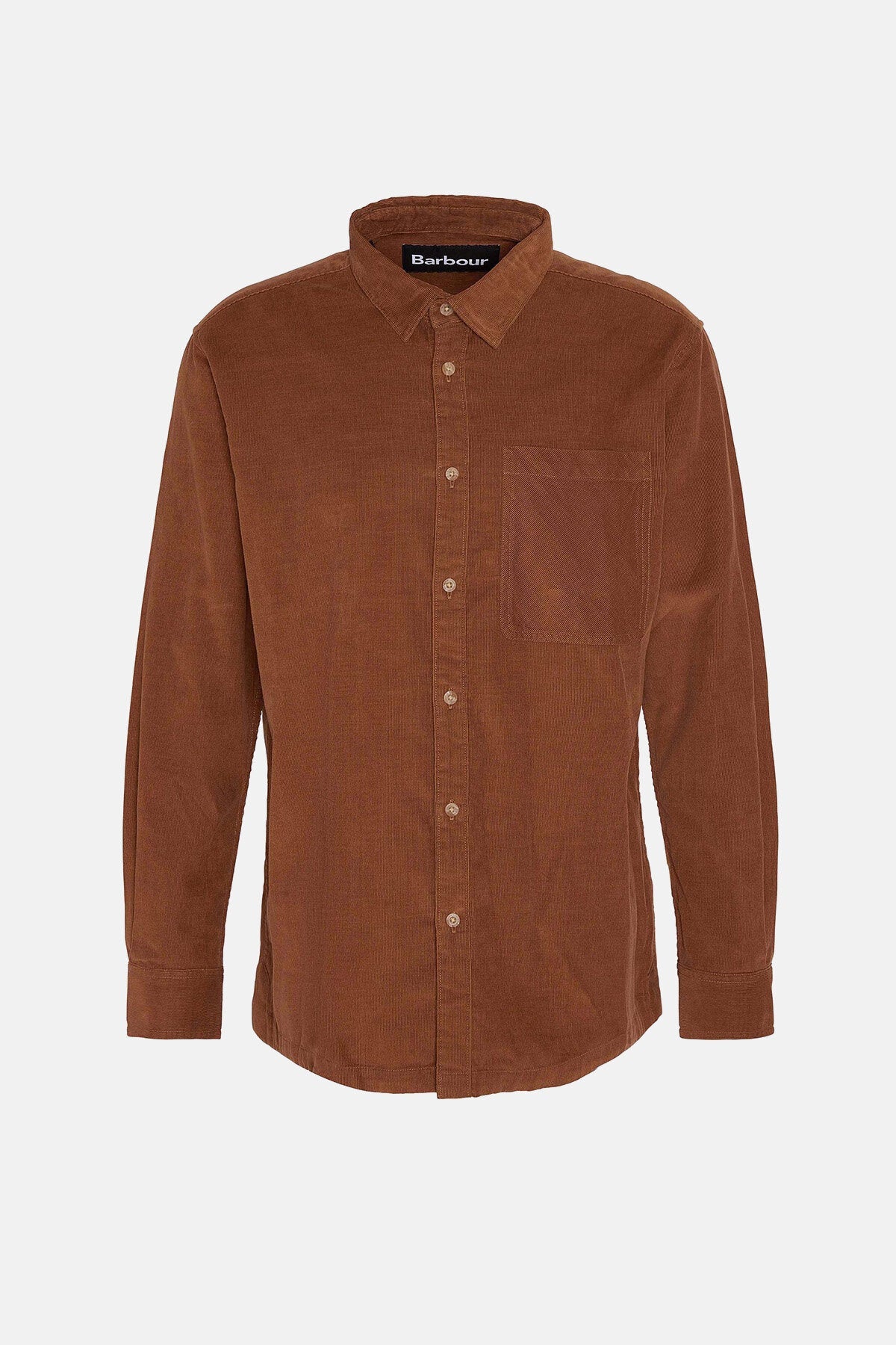 Wolfwood Oversized Long-Sleeved Check Shirt - BROWN