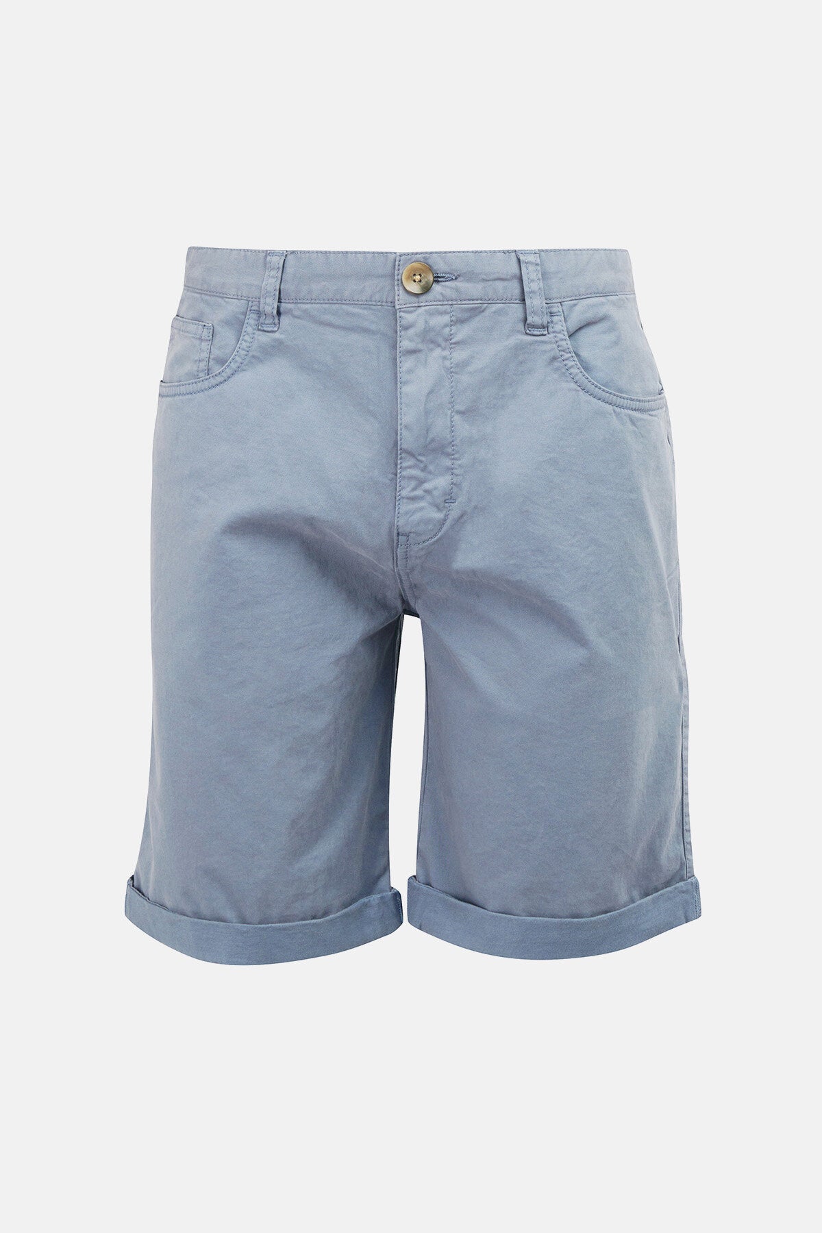 Twill Shorts - WASHED BLUE