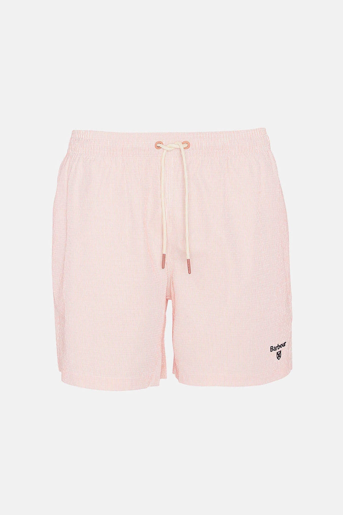Somerset Pinstripe Swim Shorts - PINK CLAY