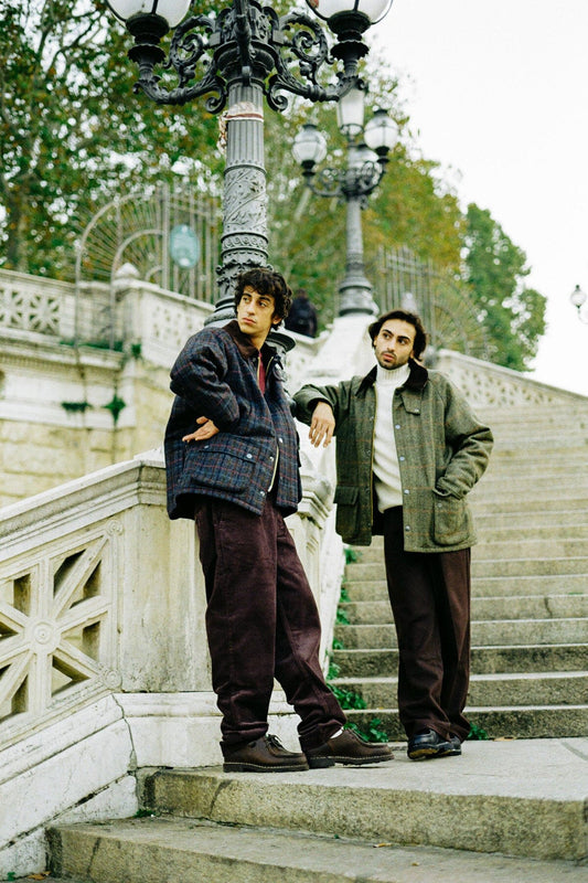 Wool Bedale Jacket - NAVY