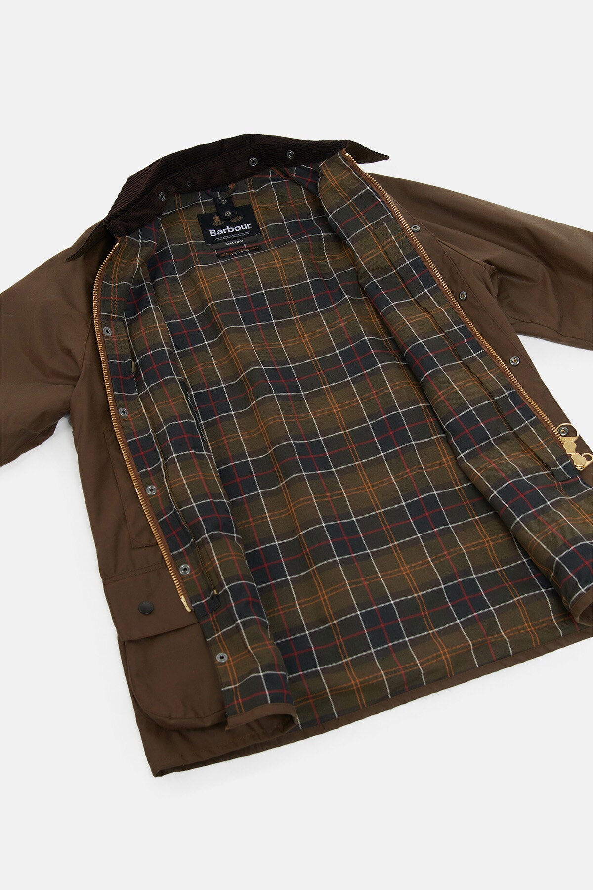 Beaufort Waxed Jacket - BARK