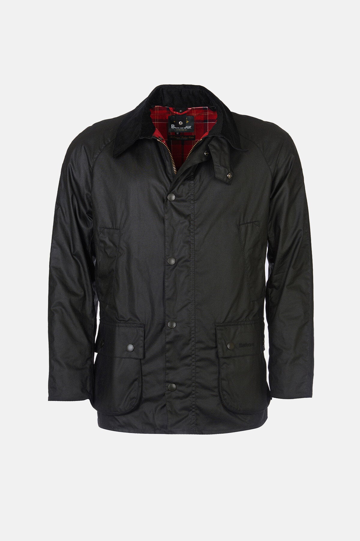 Ashby Waxed Cotton Jacket - BLACK