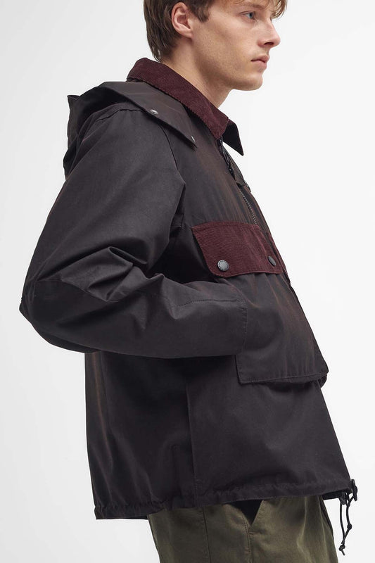 Re-Engineered Spey Waxed Jacket - RUSTIC