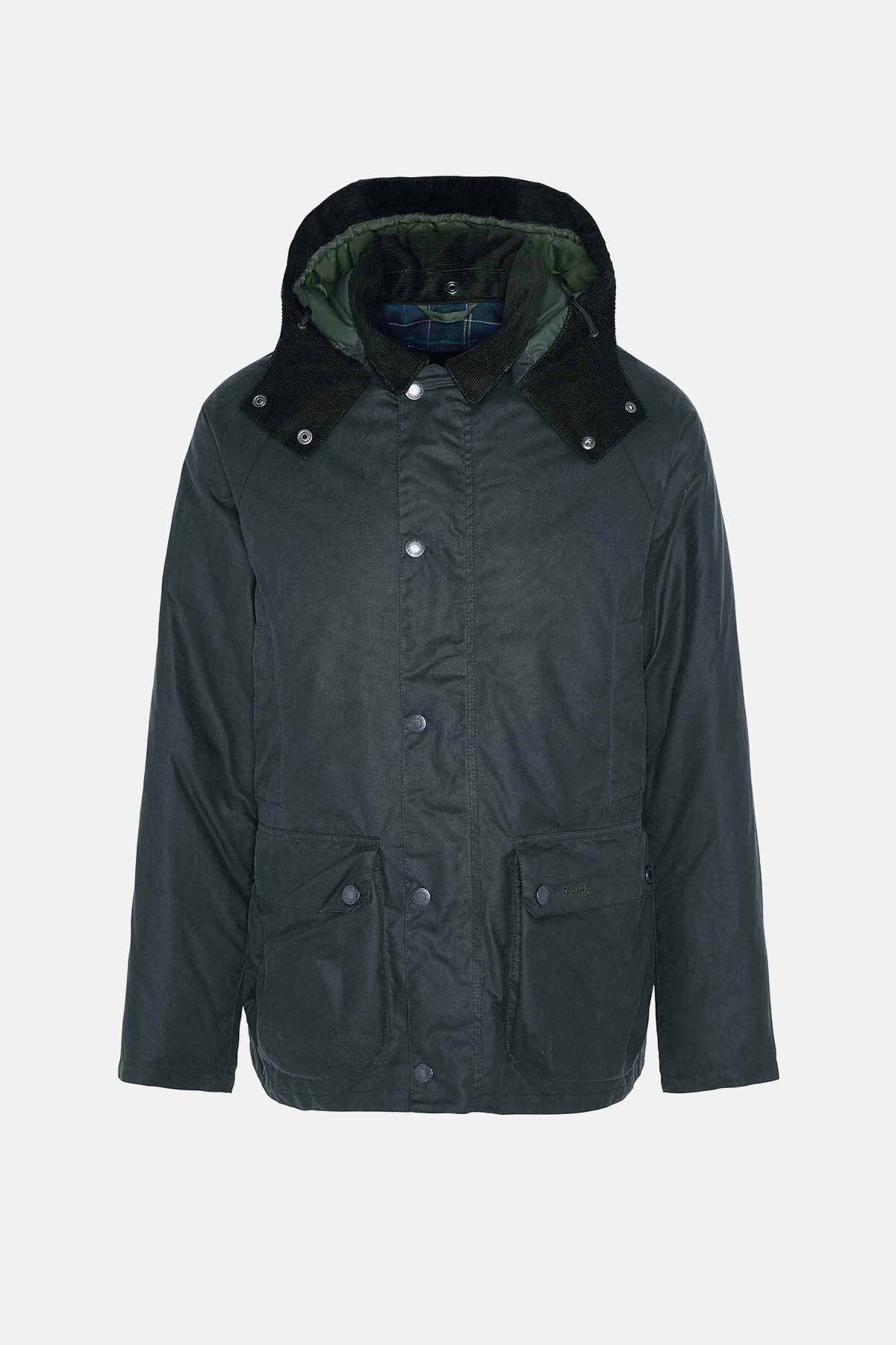 Modern Beaufort Waxed Jacket - SAGE