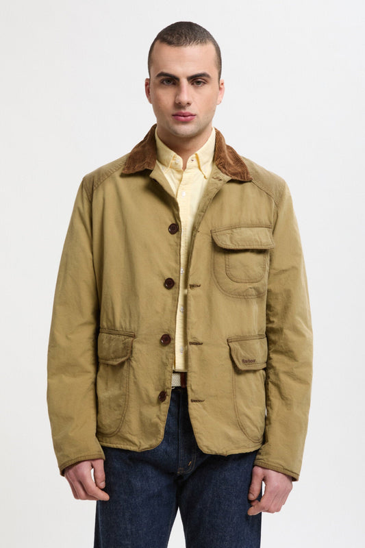 Workwear Wax Blazer - SAND