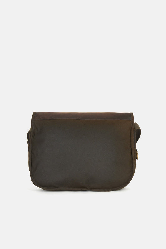 Wax Leather Tarras Bag - OLIVE