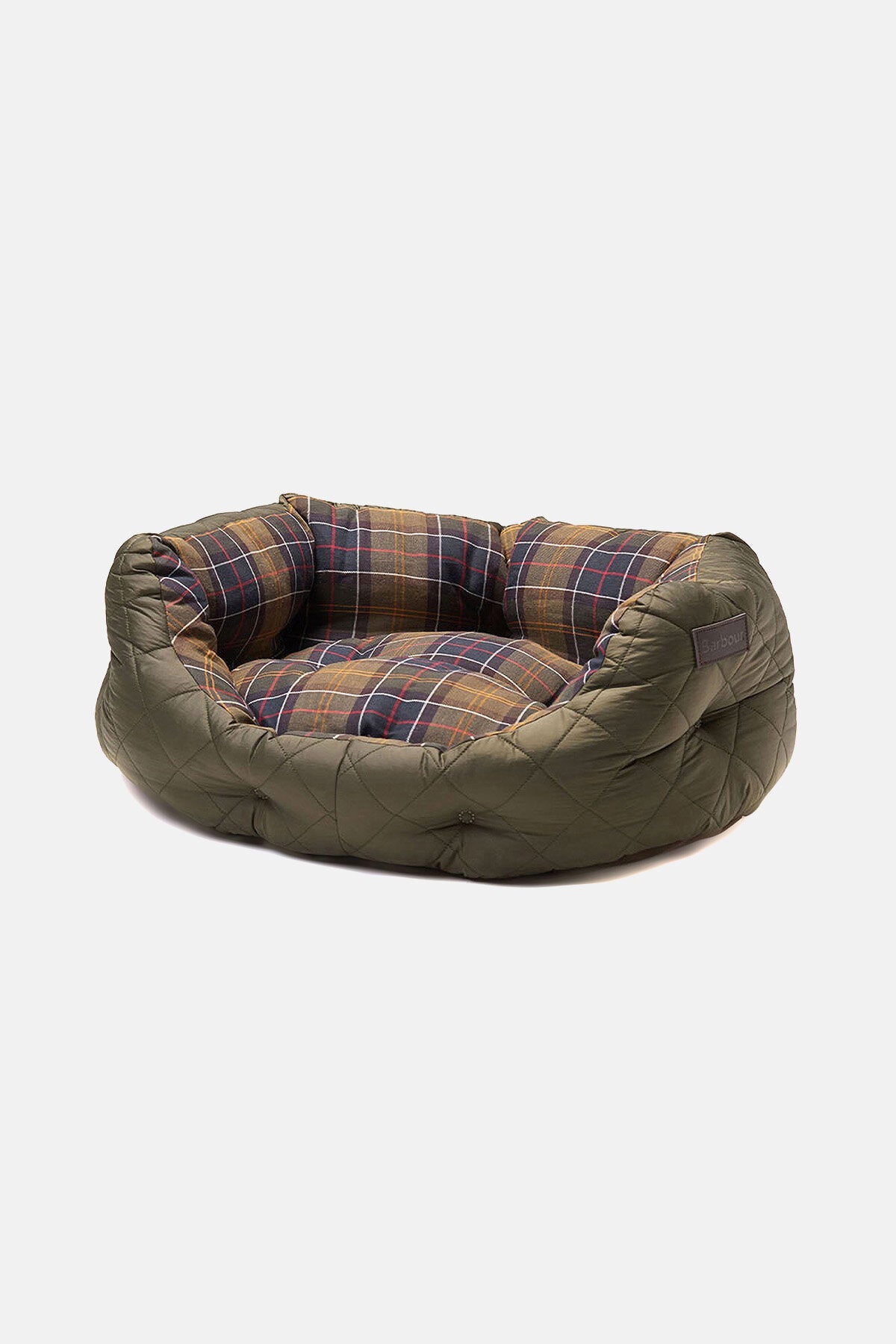 Quilted Dog Bed 24in - OLIVE
