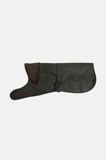 Wax dog coat - OLIVE