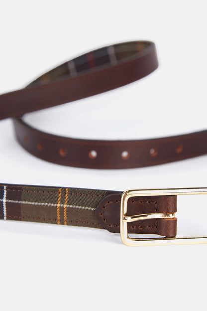 Reversible Tartan Belt - CLASSIC TARTAN/BROWN