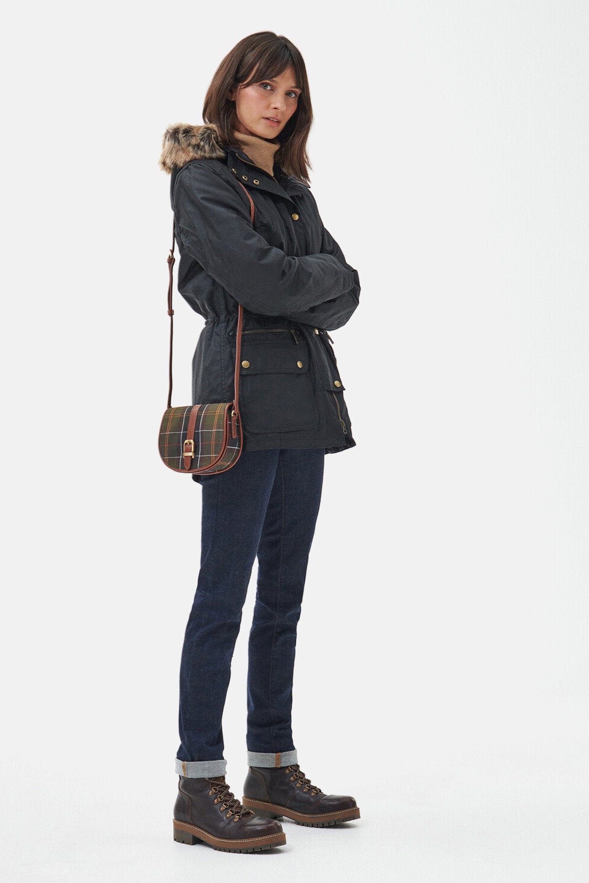 Katrine Saddle Bag - CLASSIC TARTAN