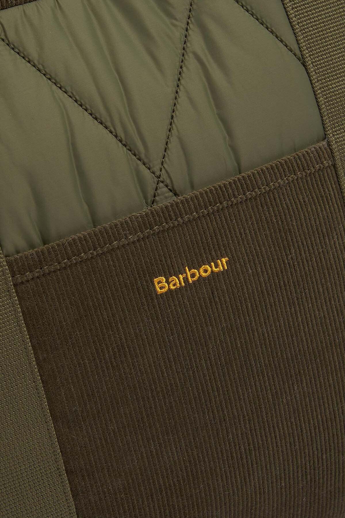 Healy Quilted Tote Bag - OLIVE