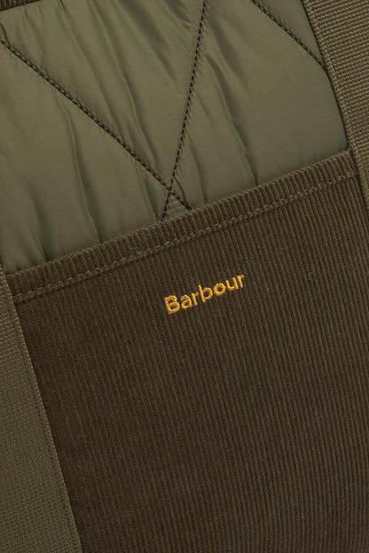 Healy Quilted Tote Bag - OLIVE