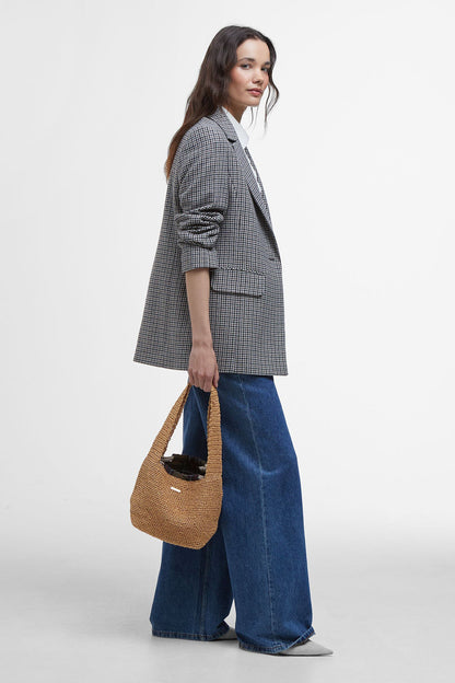 Lily Woven Tote Bag - NATURAL