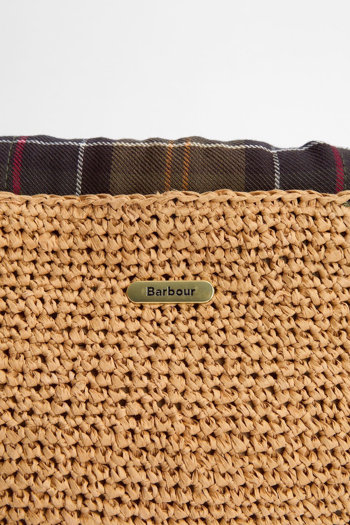 Lily Woven Tote Bag - NATURAL