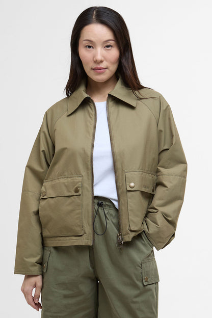 Tilda Casual Jacket - DUSKY GREEN/CLASSIC