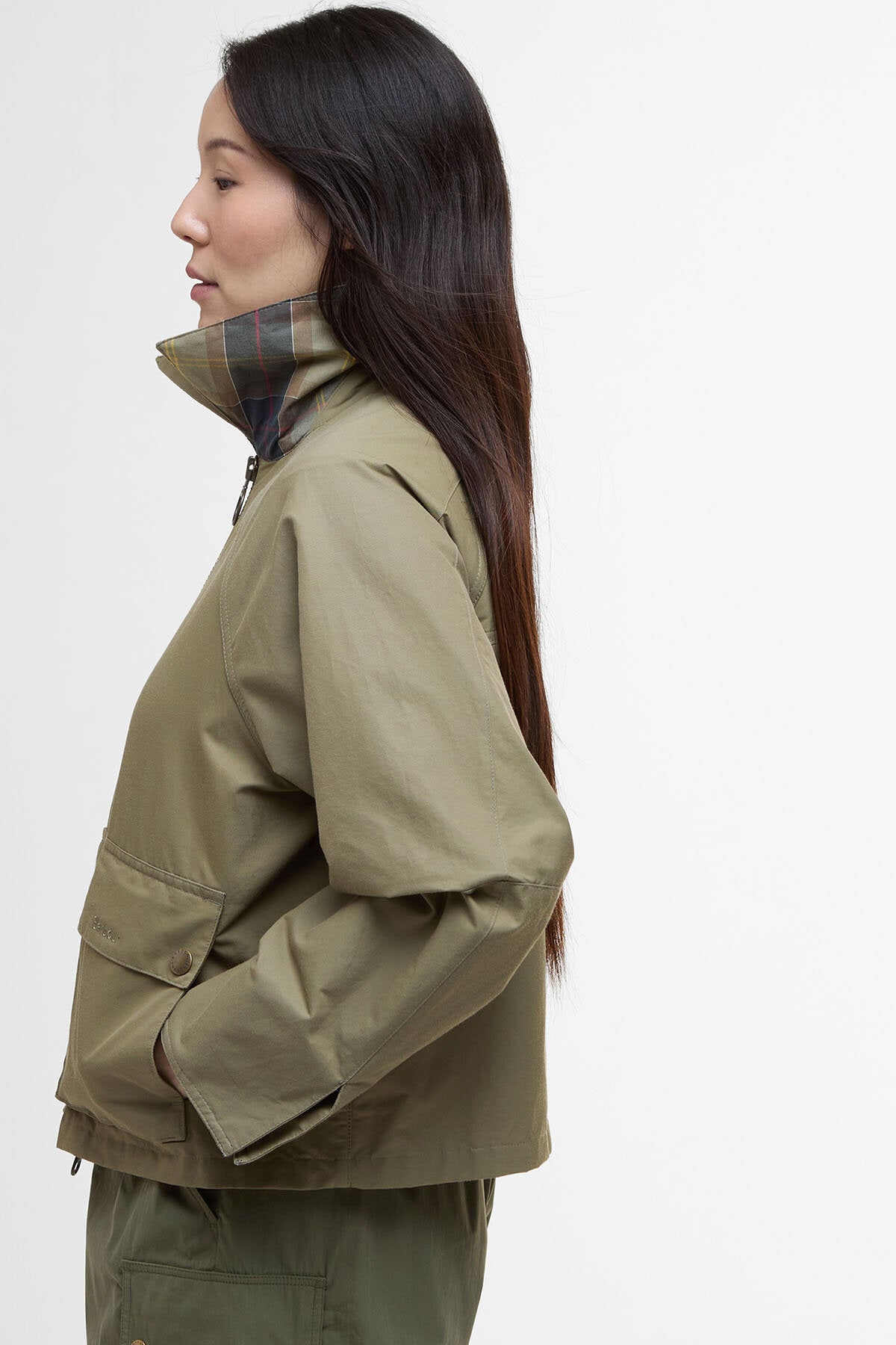 Tilda Casual Jacket - DUSKY GREEN/CLASSIC