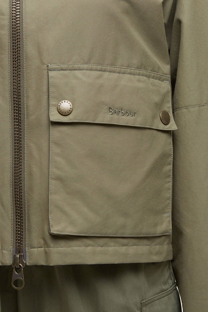 Tilda Casual Jacket - DUSKY GREEN/CLASSIC