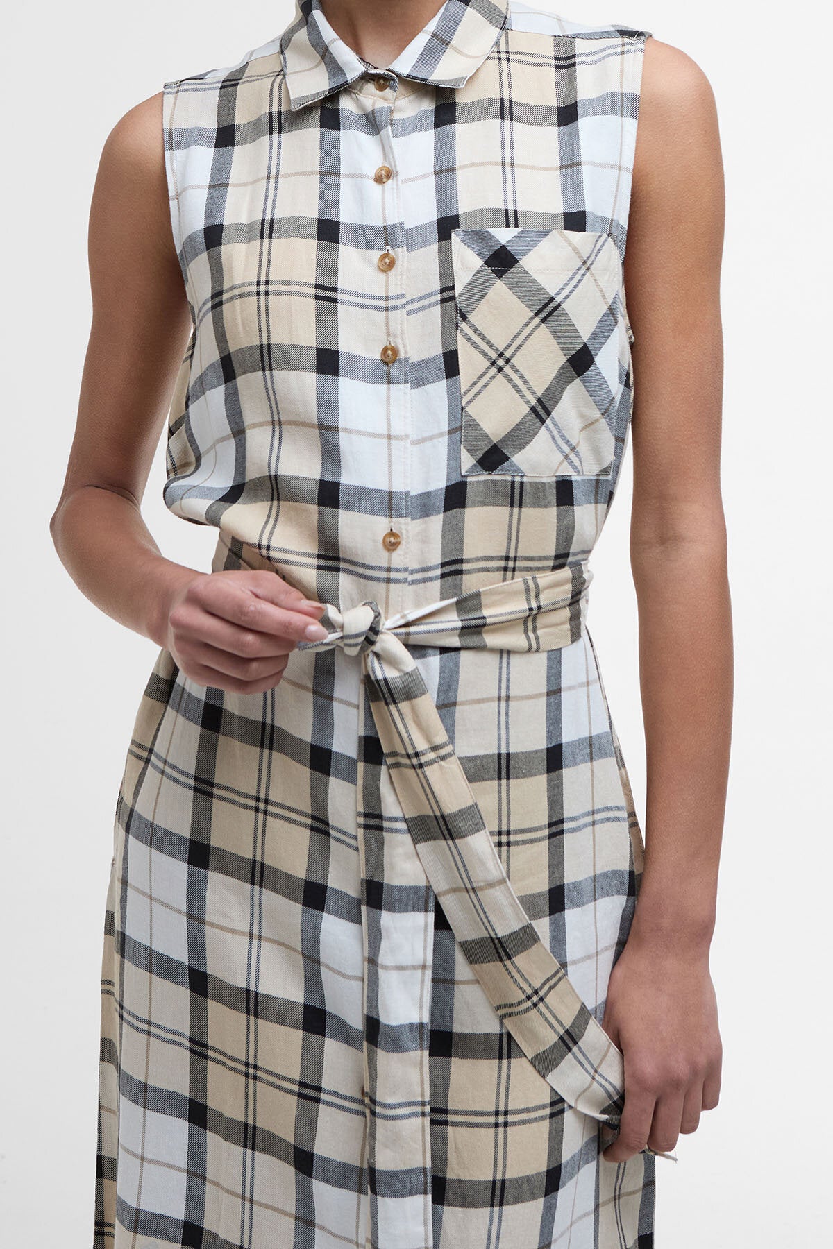 Agnes Midi Dress - SAFARI DRESS TARTAN