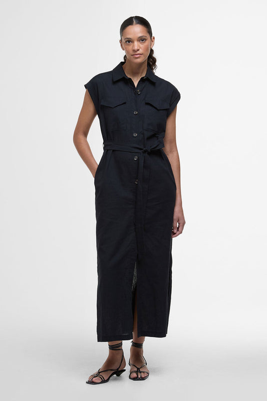 Birdie Maxi Dress - BLACK