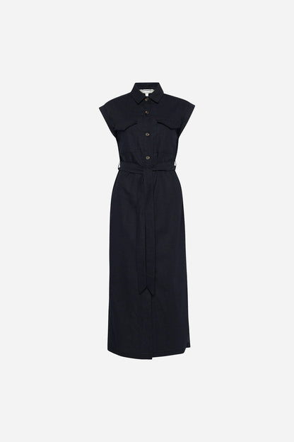 Birdie Maxi Dress - BLACK